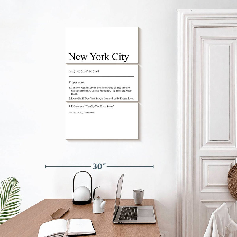 Définition Sirci NYC, H 32 po x l 20 po