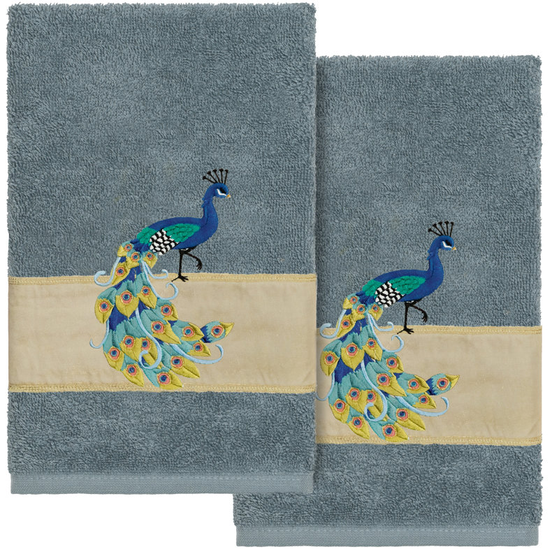 100% Turkish Cotton Hand Towel, Teal