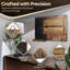 Wood Wall Organizer with Mail Storage