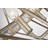 4 - Light Lantern Geometric Chandelier