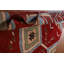 Tapis rouge Gabbeh 6 x 10 rouge