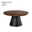 Table basse ronde contemporaine 1pc