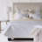 Coperta Modern & Contemporary Cotton Sateen Geometric Shapes Coverlet