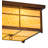 Basilton Glass Flush Mount