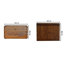 Joslyn 45cm W Solid Wood Bedside Table