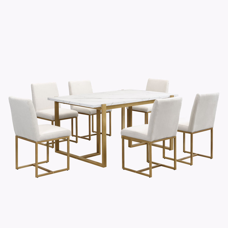 Nelligan Rectangular 7-Piece Dining Set