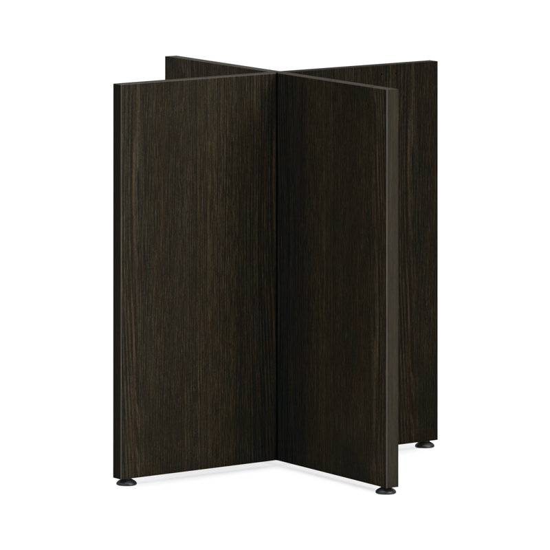 Table de réunion circulaire Mod, H 29 po x L 42 po x l 42 po, Chêne de Java