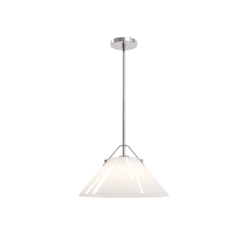 Bronwen 1 - Light Pendant, Polished Nickel