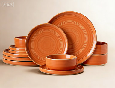  Galaxy Plates And Bowls Sets, 12 Piece Dinnerware Sets, White