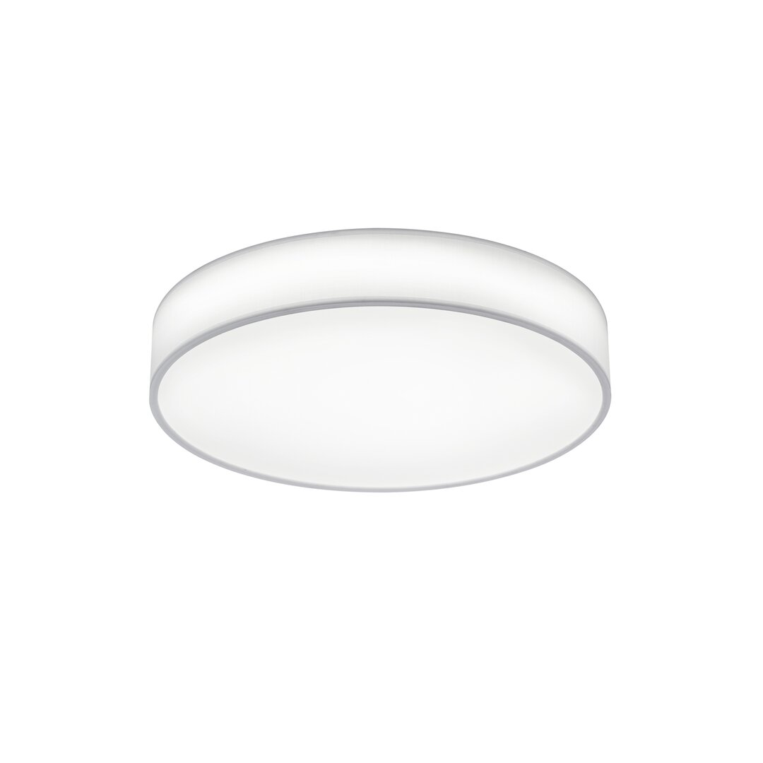 LED Bündige Deckenleuchte Lombards, 30 cm aus Stoff