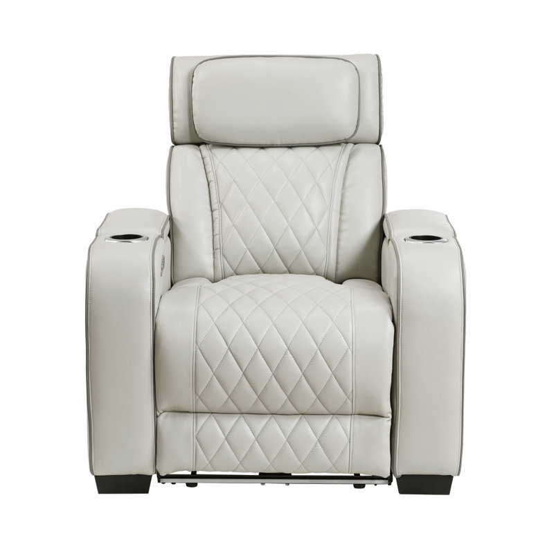 Fauteuil inclinable électrique Fairway, Taupe