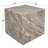 Felix 15" Minimalist Marble Cube End Table, Natural Gray Beige Stone Square Block Side Table, Solid Glossy Living Room Accent Pedestal-1745844360-1724381820