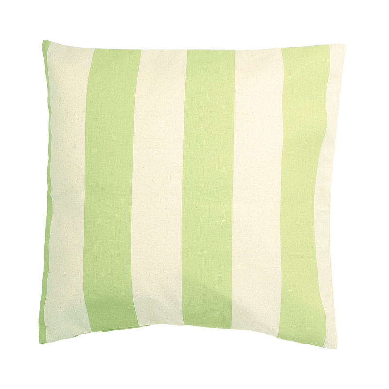 Housse de coussin carrée/insert Catlin, Vert pâle