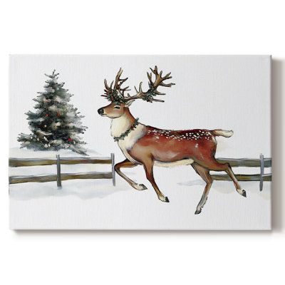 Christmas Holiday Art III- Gallery Wrapped Canvas-CXXI