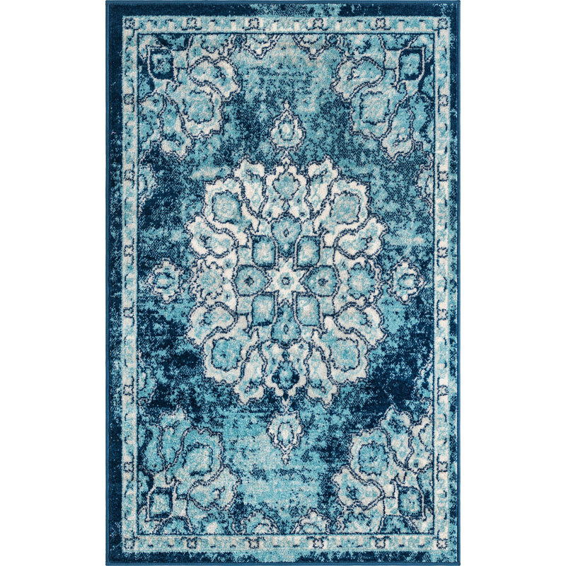 Mirveta Oriental Indoor Rug, Rectangle 3'3" x 5'3"