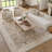 Charlton Home® Dionigia Ivory Mocha Vintage Indoor Rug-1068606745
