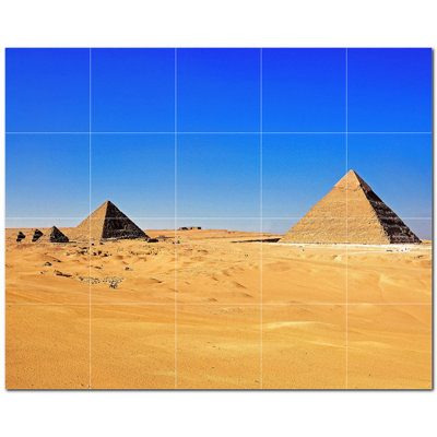 6'' x 6'' Satin Ceramic Decorative Mural