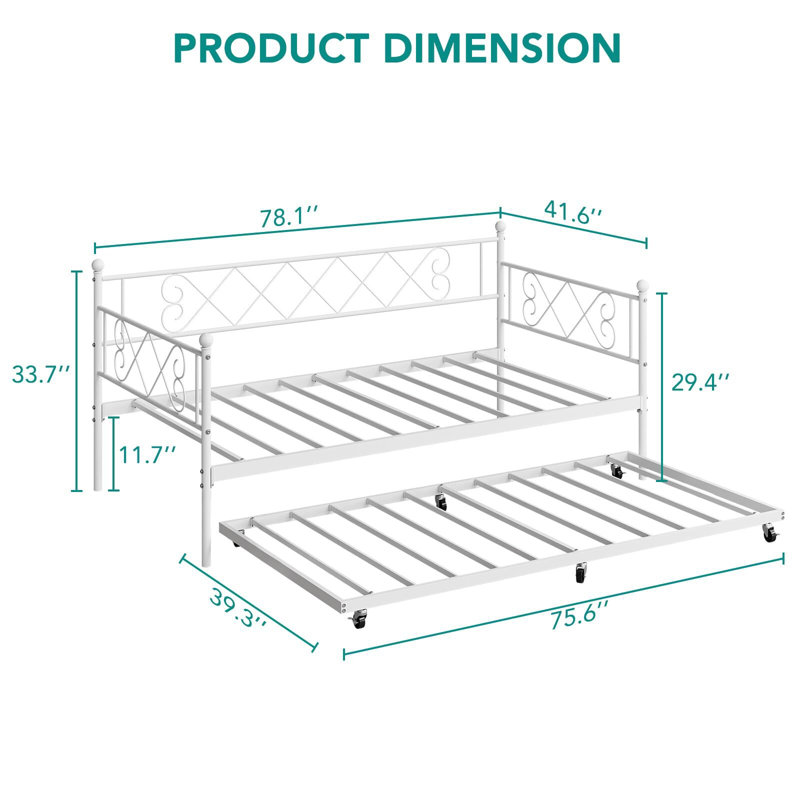 Ducas Daybed, White