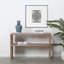 Waterfall Solid Wood Console Table-79616405