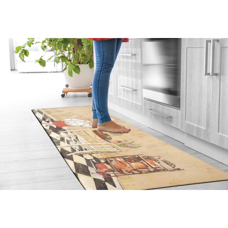 Behnke Chef Service Anti-Fatigue Mat Fleur de Lis Living Mat Size: Rectangle 1'6 x 3'11