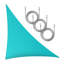 Voile d'ombrage en triangle Amgo-111680036-111680042