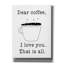 " Dear Coffee " by Jan Weiss-101648971