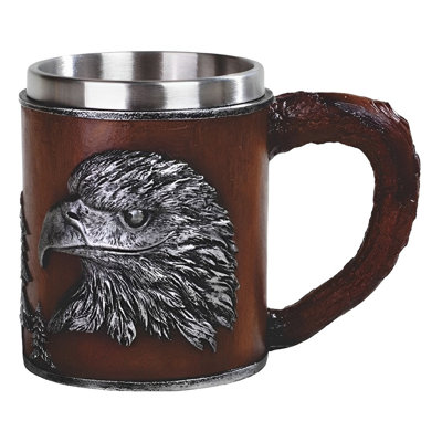6" wide Eagle  Mug