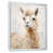 White Floater Framed