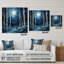 Haizel - Art mural en bois de bouleau pour salon-101500981