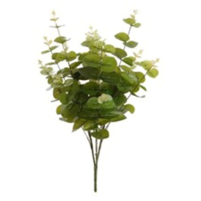 2pc 20'' Eucalyptus Bush – 2025 Faux Spring Collection