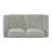 Lirien Furry Channel Fabric Down-Filled Sofa-112553343-112553344