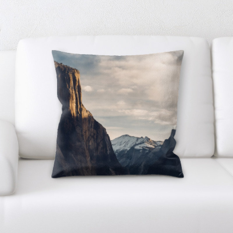 Microsuede Throw Pillow