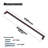 12 3/5 '' Hole Pitch Classic&Versatile Furniture Handle-Antique Oil Rubbed Bronze-105968457-105968459