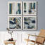 «Close to the Edge I», ensemble de 4 peintures sur toile encadrées-60147972-60147973