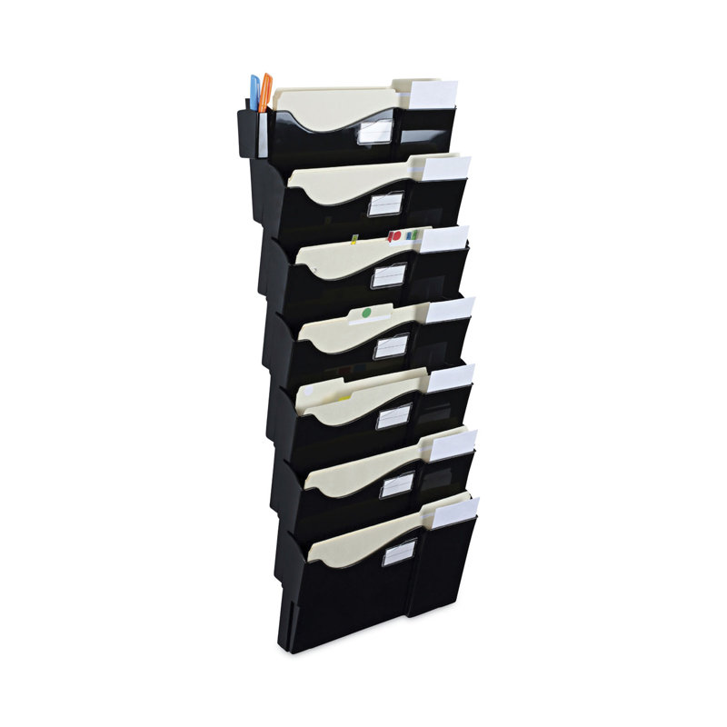 Universal Plastic Hanging Files Open