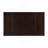 Rectangular 52-Inch Extension Dining Table, Cappuccino