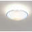  3-Light Indoor 14.5" White Round Flush Mount with White Glass