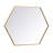 Sabine Metal Hexagon Wall Mirror-1034813054-1034812993