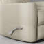 Fauteuil inclinable et pivotant manuel 31 po avec accoudoirs encastrés Casarez-1612269061-1612278419