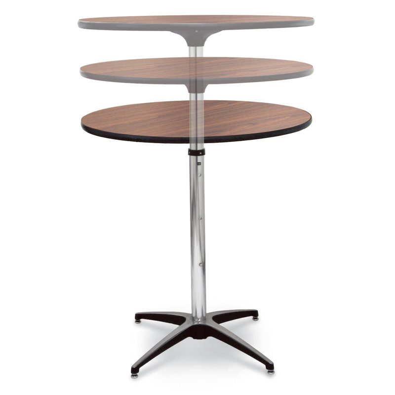 Table ronde ProRent, Cerisier sauvage, H 47 po x l 36 po x P 36 po