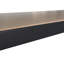 Étagère de rangement en acier thermolaqué noir mat à 5 niveaux avec tablettes HDF Ar Shelving-1390618741