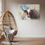 «Long Horns», impression encadrée sur toile par ChiChi Décor-103283052-103282171