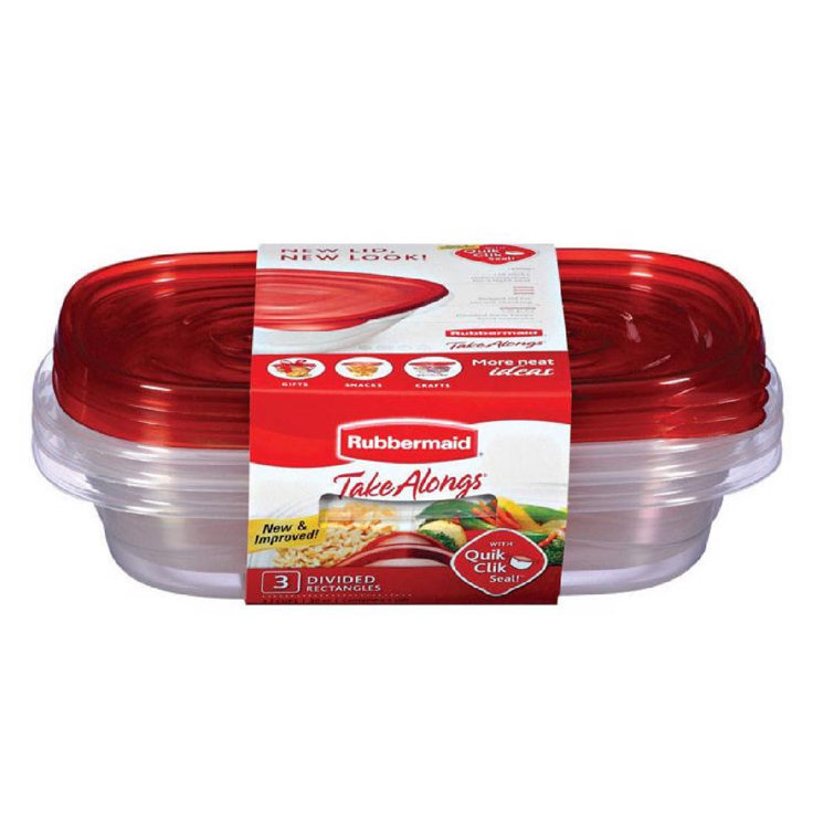 Rubbermaid Rectangle Plastic Food Storage Container | Wayfair