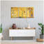 «The Tree of Life (Dance, Tree, Lovers)» par Gustav Klimt, art mural à 3 panneaux pour décorations de bureau à domicile, impression giclée sur toile, triptyque -1435654081
