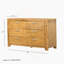 Commode 6 tiroirs 53 x 17 x 31,5 po