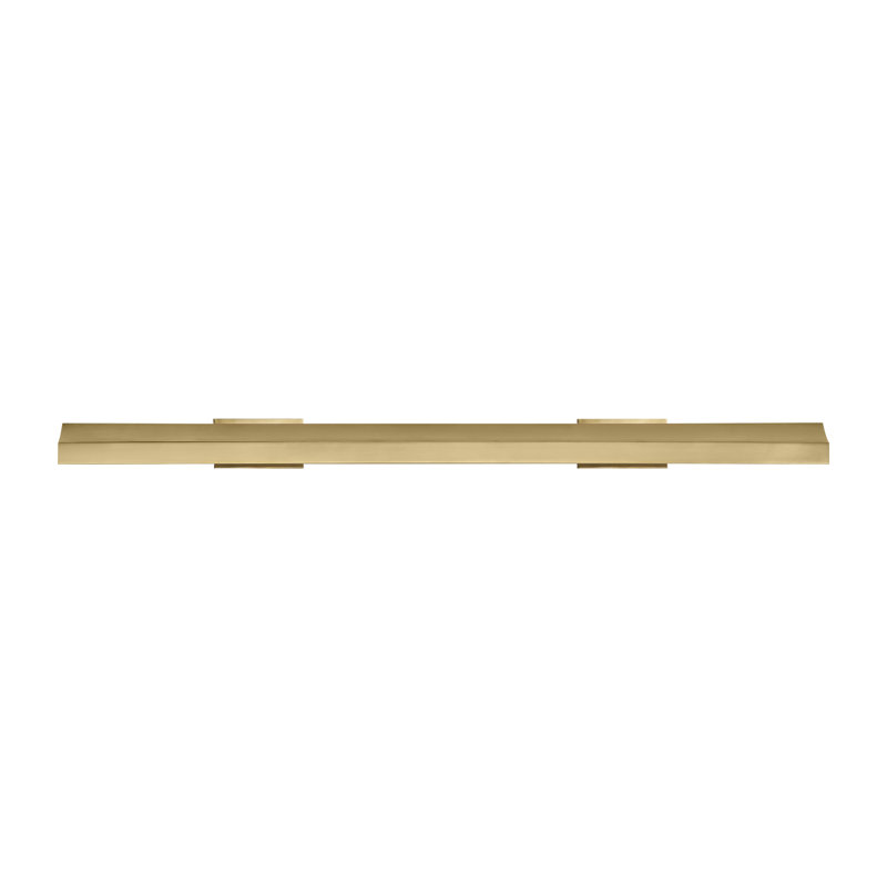 Trave Dimmable LED Wall Mount Picture Light, Hand-Rubbed Antique Brass, 2.5" H x 36" W x 6.8" D