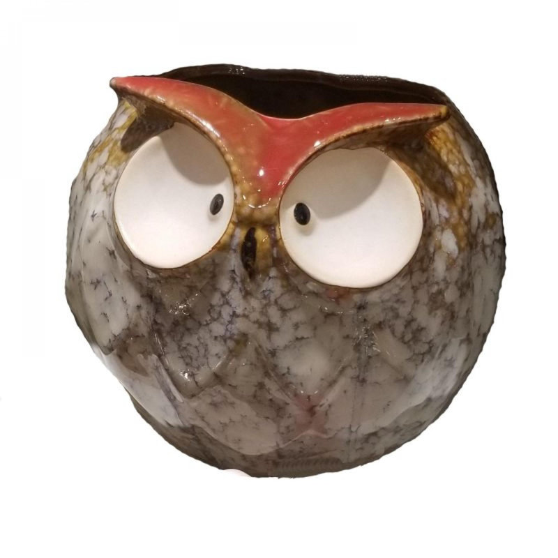 Owl Shaped Vase