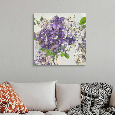 "Summer Hydrangea II" par Asia Jensen, reproduction d’art sur toile