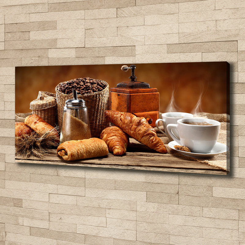 Breakfast - No Frame Print on Canvas