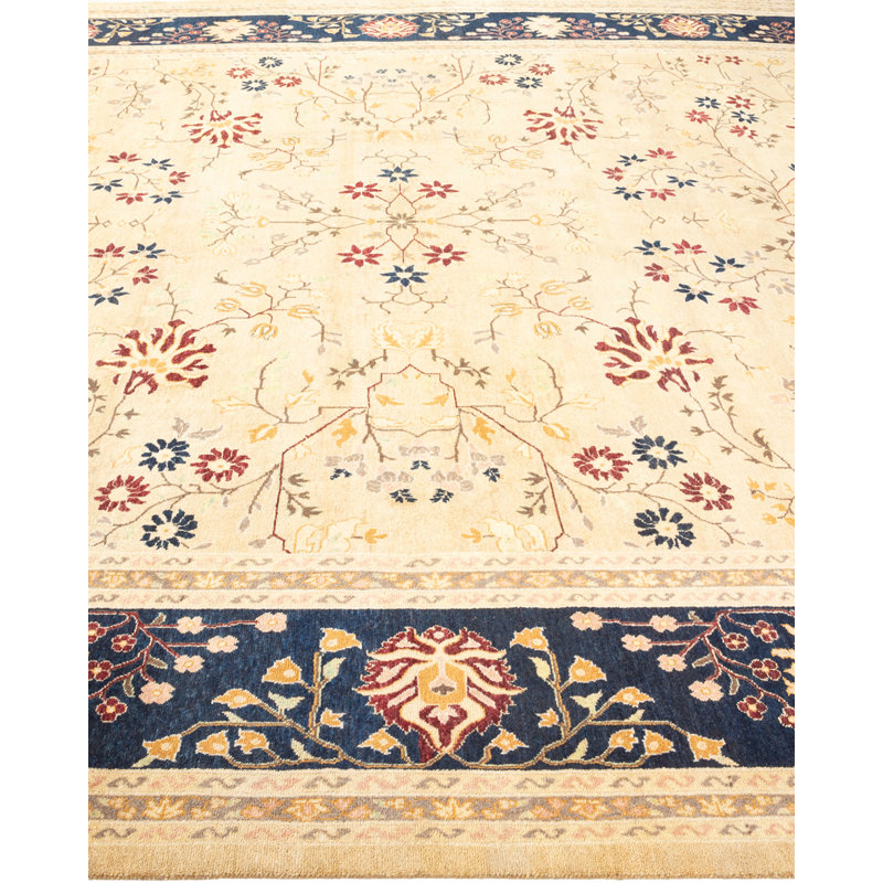 Classic One-of-a-Kind 9' 3" X 12' 1" Hand Knotted Area Rug